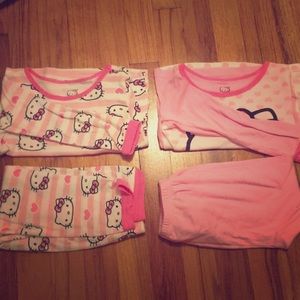 Hello Kitty pajama sets for 4T